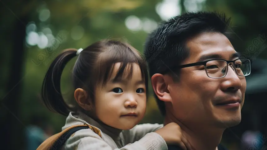 Momen mengharukan antara ayah dan anak perempuan dalam anime