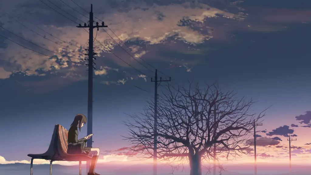Momen mengharukan dalam 5 Centimeters Per Second Adegan dari anime 5 Centimeters Per Second