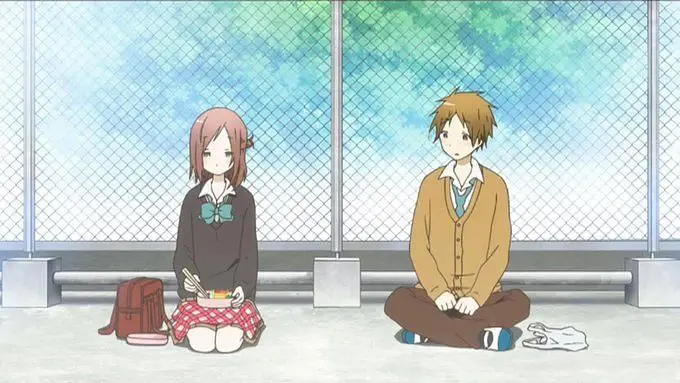 Momen mengharukan dalam anime One Week Friends Adegan anime One Week Friends yang mengharukan