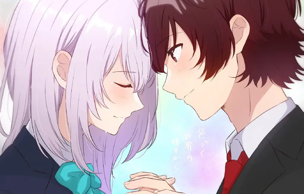 Adegan emosional dalam anime Iroduku The World in Colors