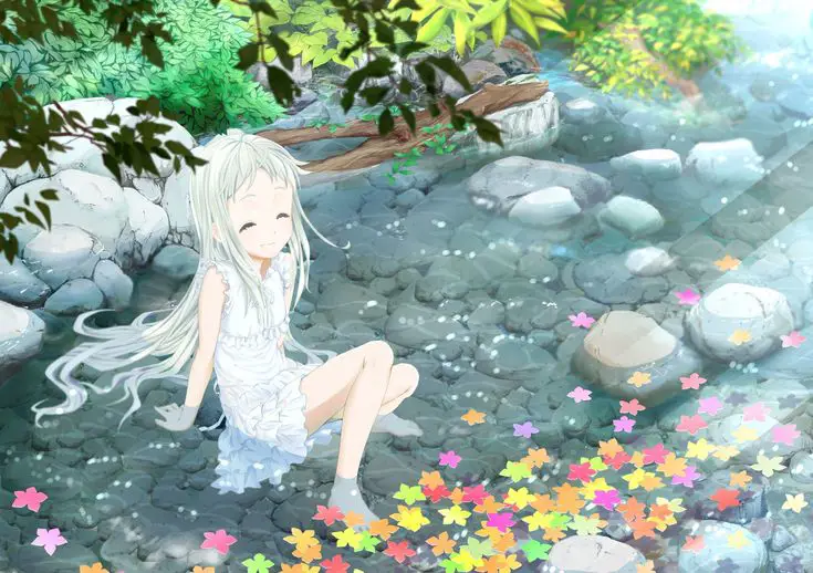 Adegan emosional dari anime Anohana