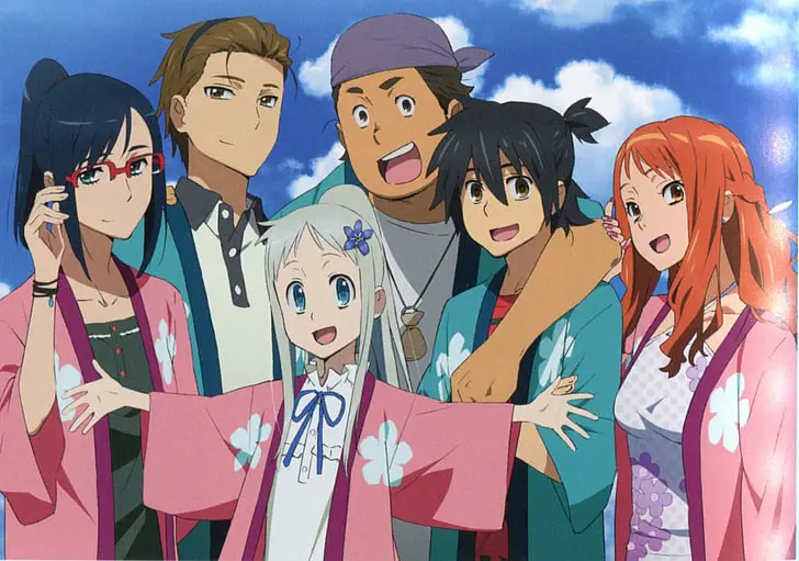 Adegan emosional dari Anohana