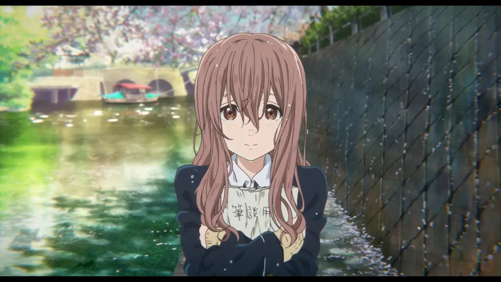 Gambar adegan dari Koe no Katachi OVA