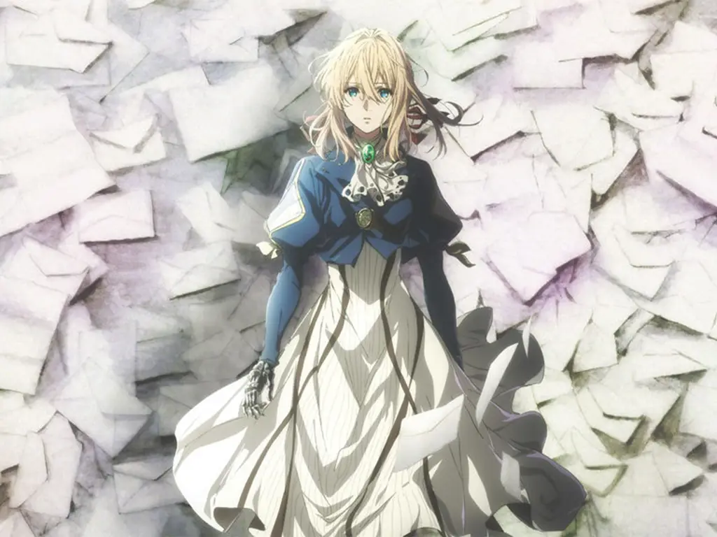 Adegan Emosional dari Violet Evergarden