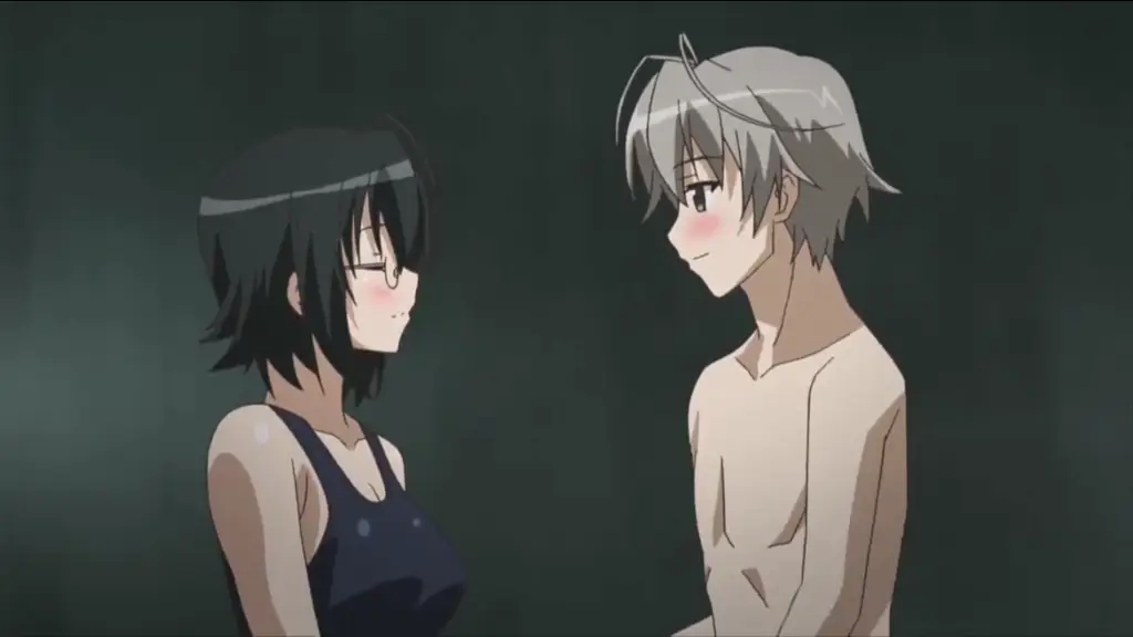 Adegan emosional dari Yosuga no Sora