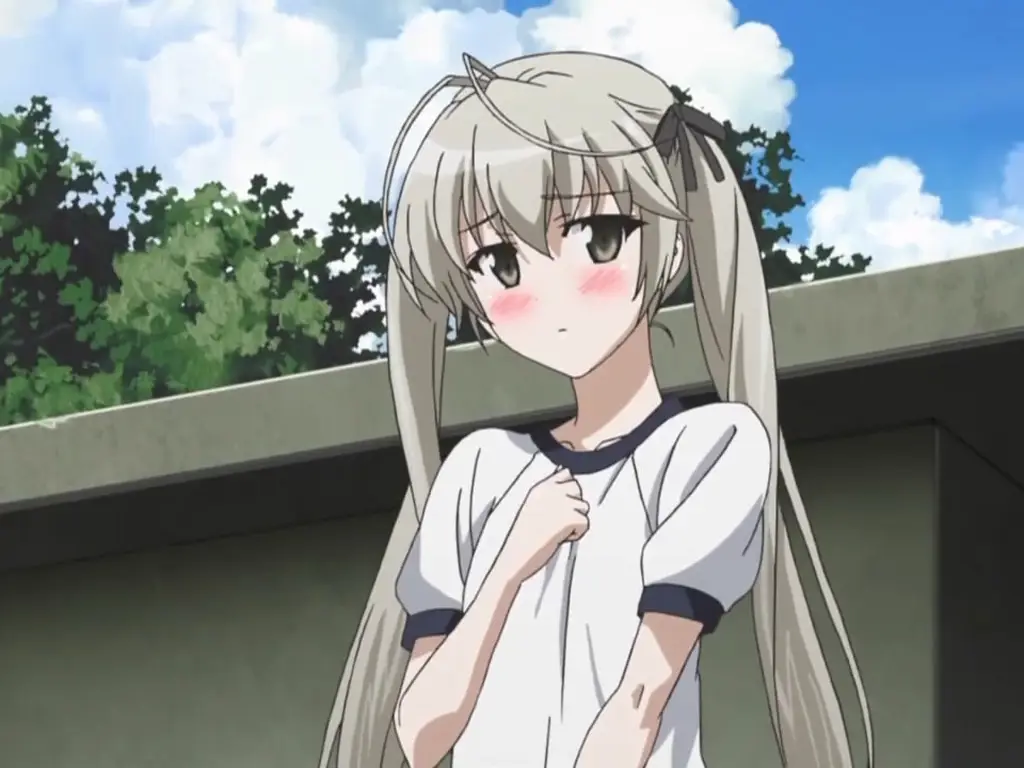 Adegan emosional dari anime Yosuga no Sora