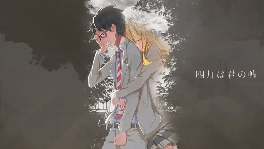 Adegan anime Your Lie in April yang menyentuh