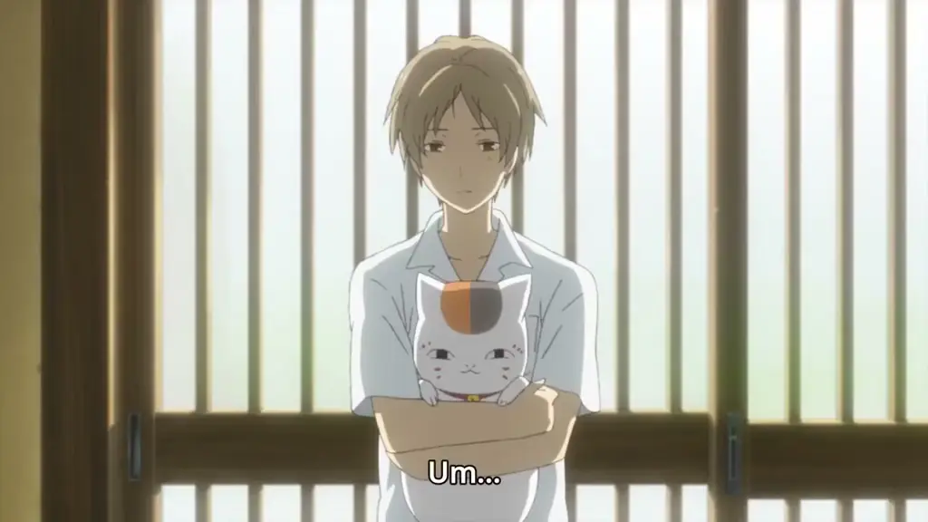 Adegan terakhir Natsume Yuujinchou