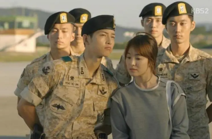 Adegan terakhir Descendants of the Sun