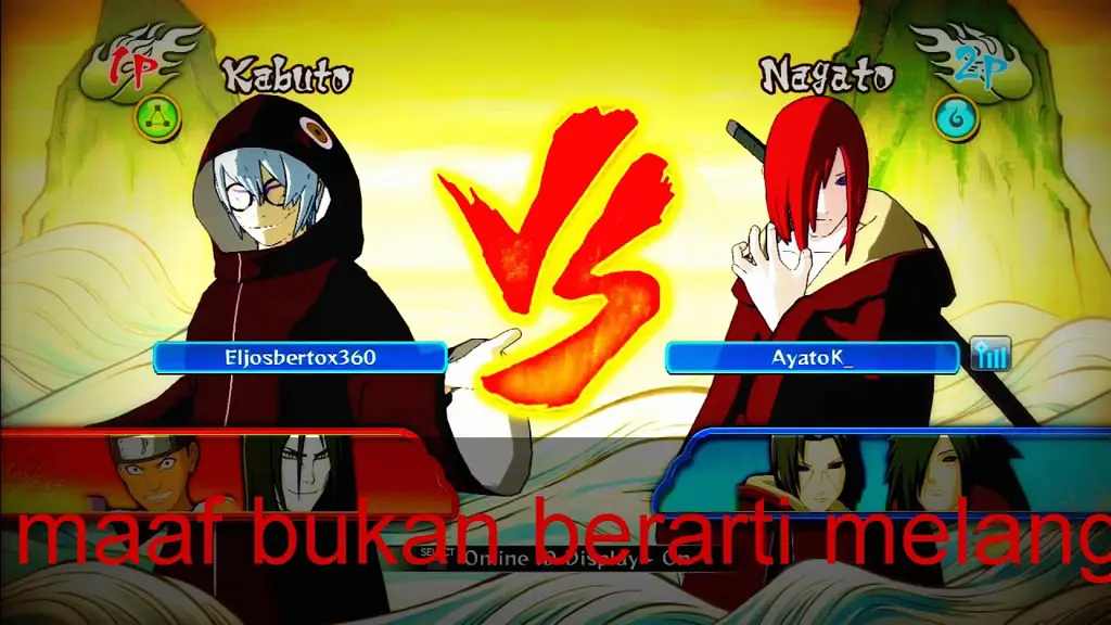 Adegan dari episode terakhir Naruto