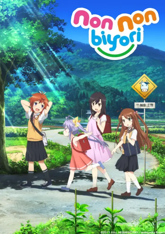 Adegan mengharukan dalam anime Non Non Biyori Nonstop