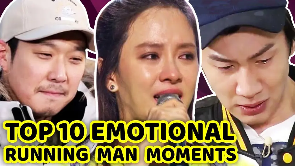 Gambar momen emosional Running Man