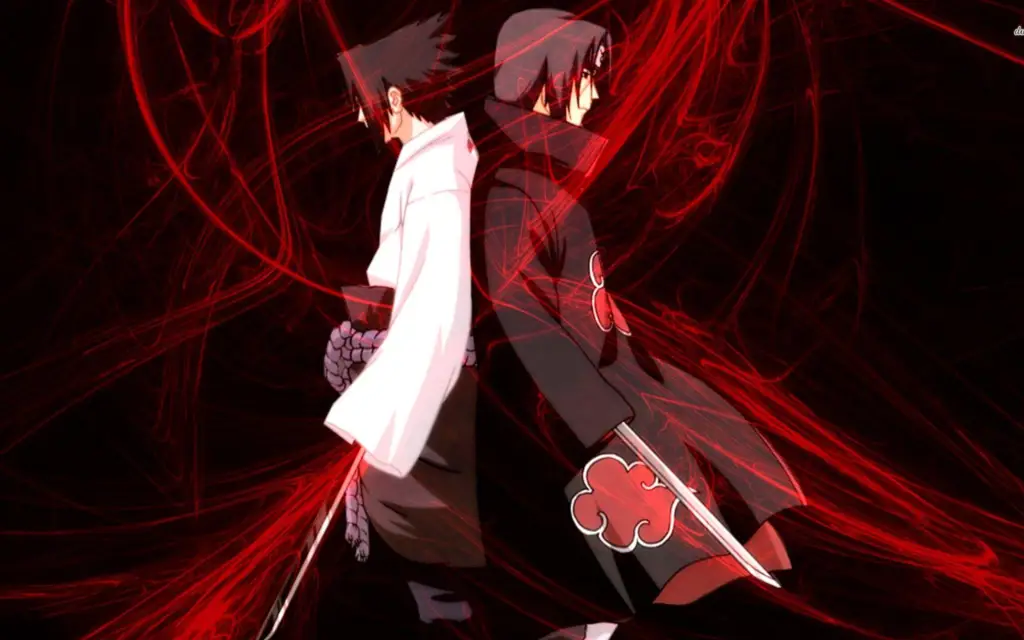 Adegan kematian Itachi Uchiha