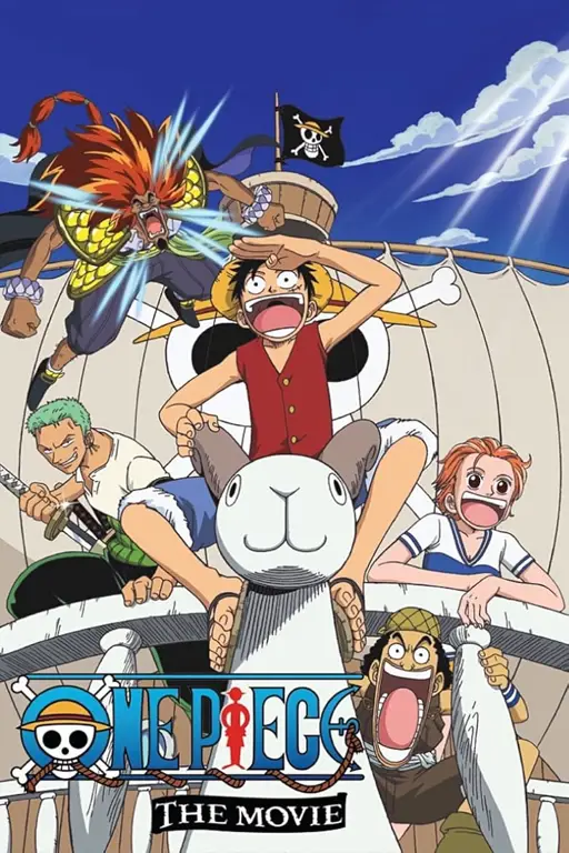 Karakter One Piece Menonton Film Bersama