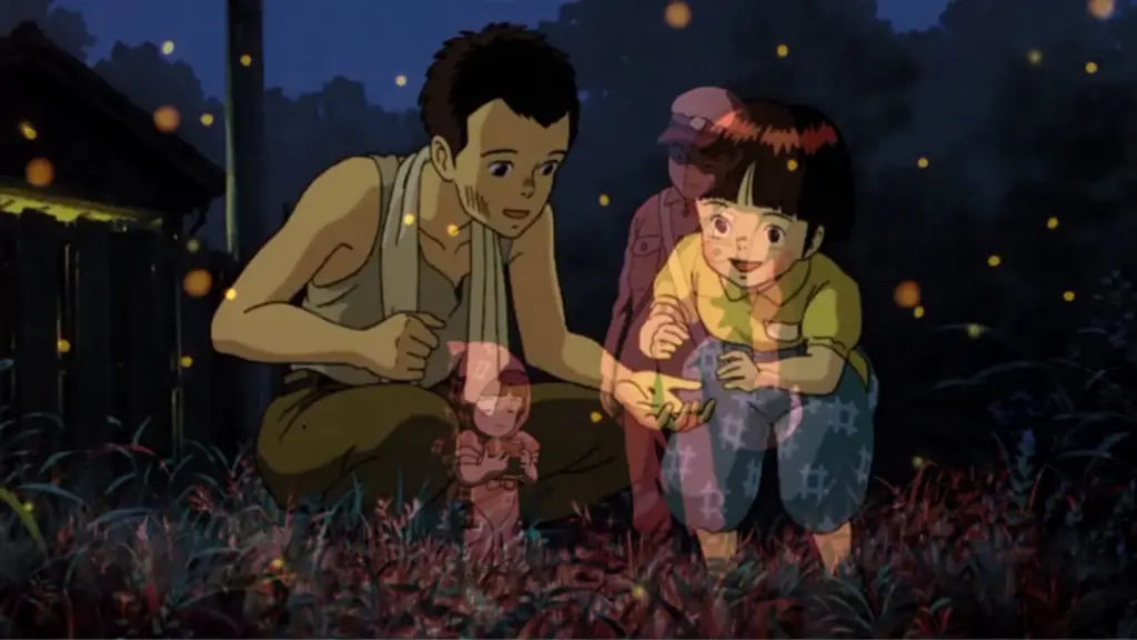 Adegan emosional dari film Grave of the Fireflies (1988)