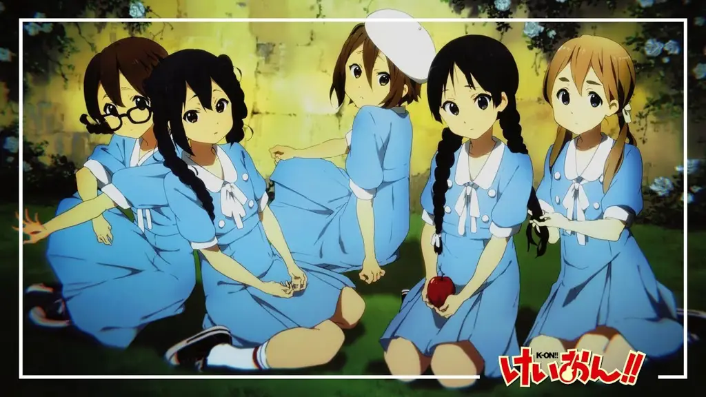 Adegan-adegan latihan musik dalam manga K-On!