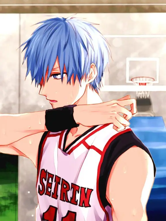 Gambar berbagai adegan dari anime Kuroko no Basket