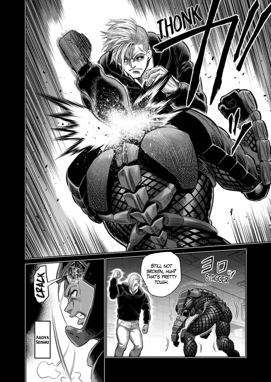 Momen-momen dramatis dalam Kengan Omega 246 Gambar cuplikan adegan menegangkan dari Kengan Omega chapter 246