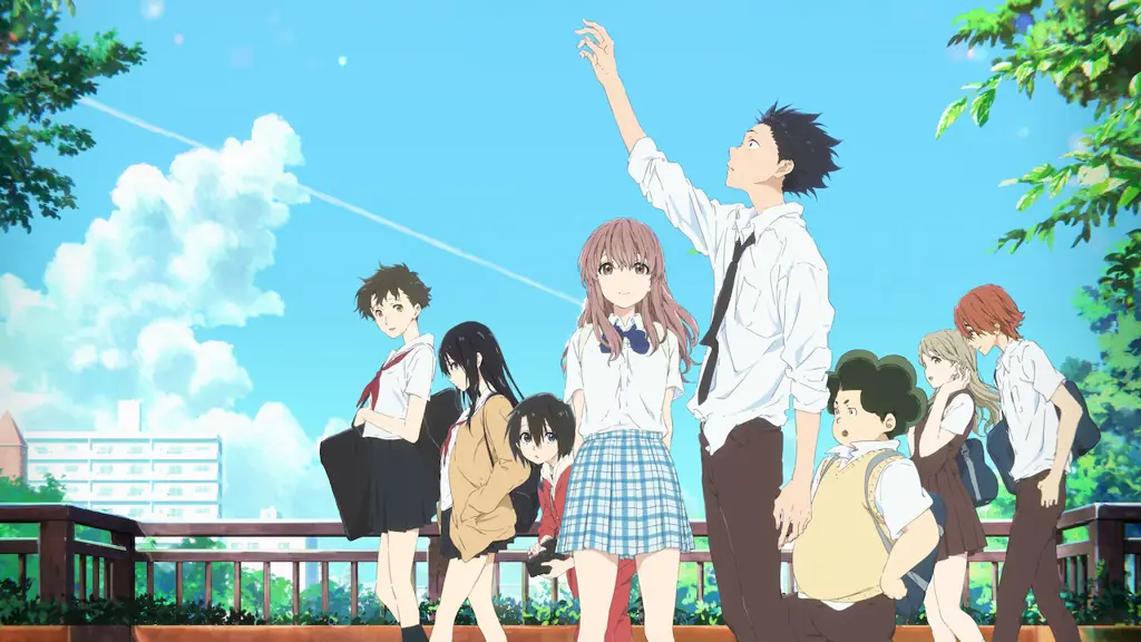 Adegan emosional dalam Anime Silent Voice