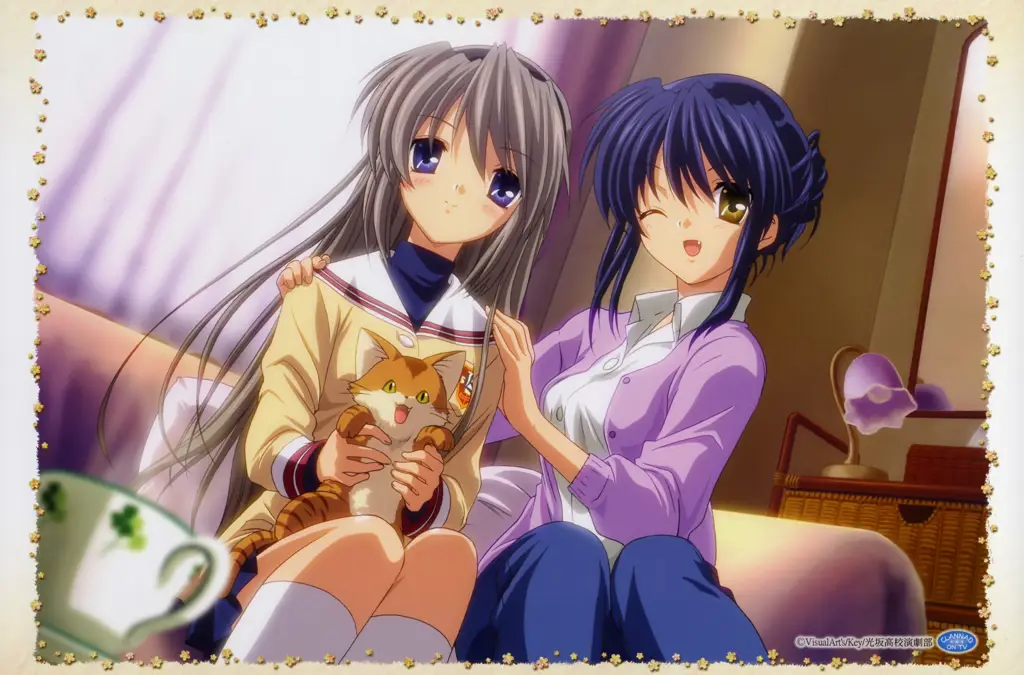 Adegan emosional dalam Clannad