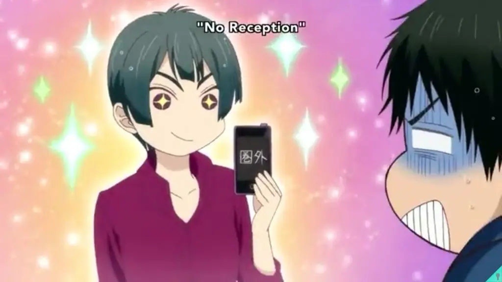 Adegan lucu dari anime Kiss Him, Not Me