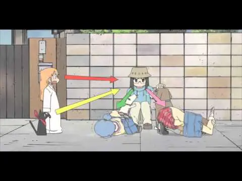 Gambar momen lucu dari Nichijou