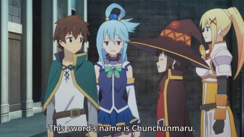 Adegan lucu dari Konosuba Season 2