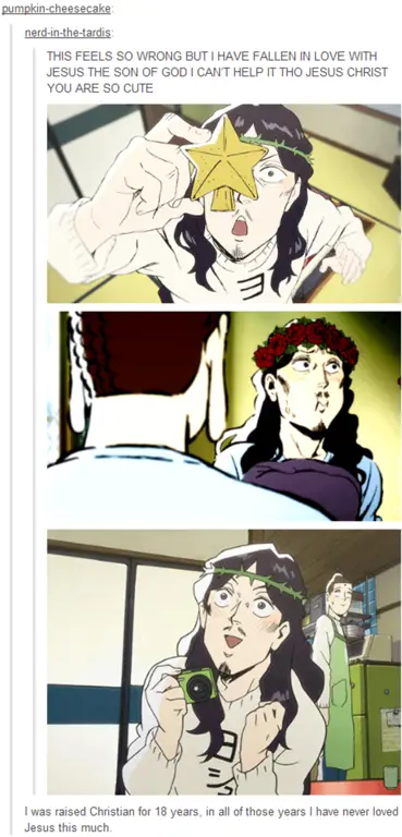 Adegan lucu dari anime Saint Young Men