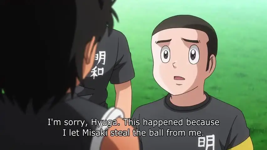 Adegan-adegan penting dari Captain Tsubasa episode 14