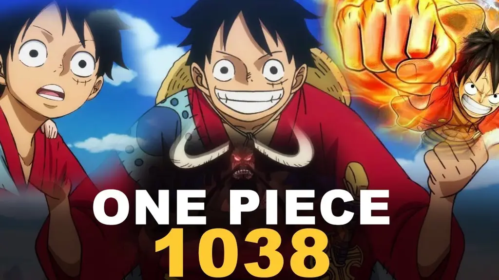 Cuplikan adegan penting dari One Piece chapter 1038