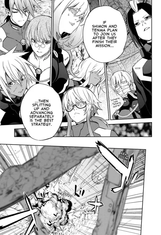 Momen-momen kunci dari Sousei no Onmyouji chapter 49