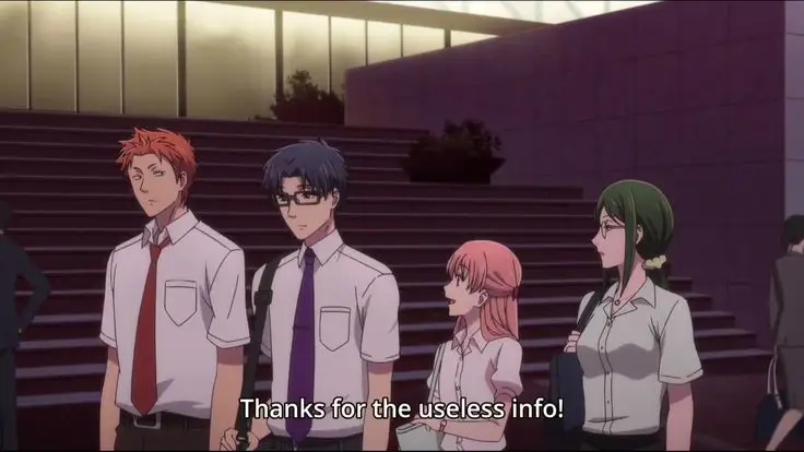 Gambar adegan lucu dari anime Wotakoi