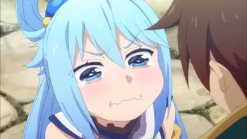 Gambar adegan lucu Konosuba