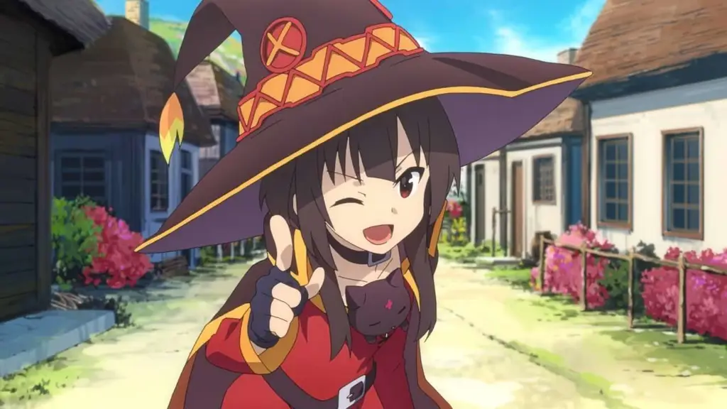 Gambar adegan menarik dari anime Konosuba