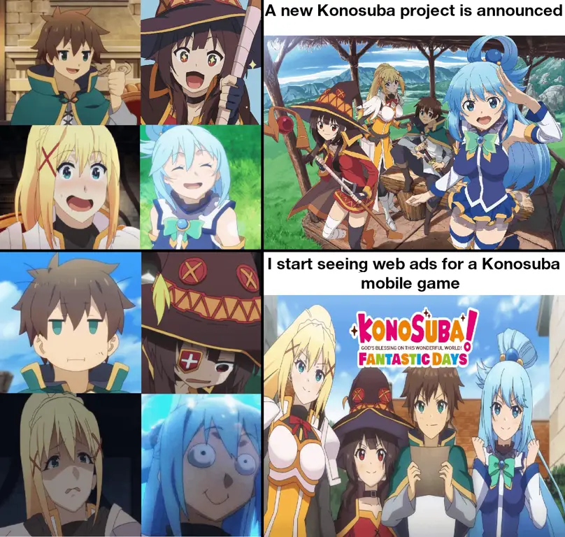 Screenshot adegan menarik dari Konosuba Season 3 Episode 6