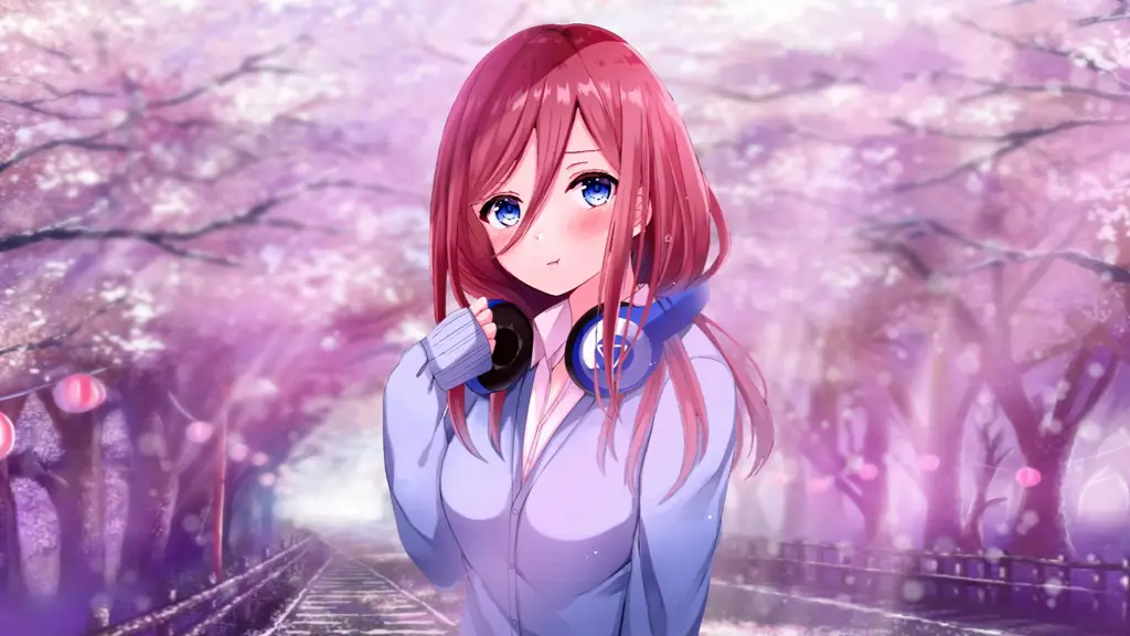 Gambar adegan menarik dari anime Gotoubun no Hanayome