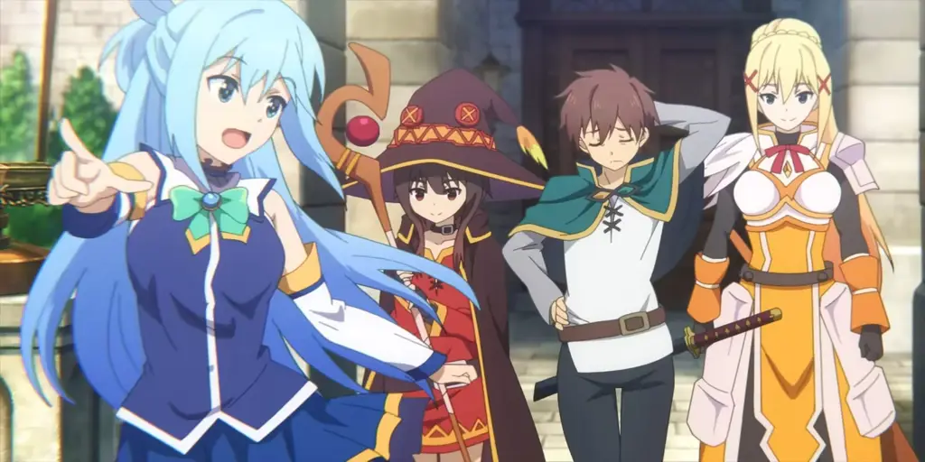 Momen-momen lucu dari Konosuba