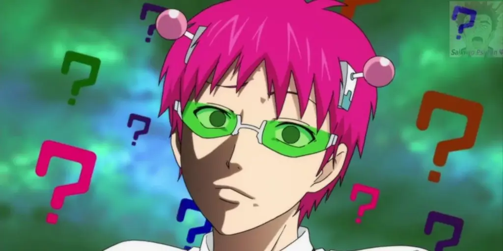 Momen-momen lucu Saiki Kusuo dalam anime Gambar momen lucu Saiki Kusuo