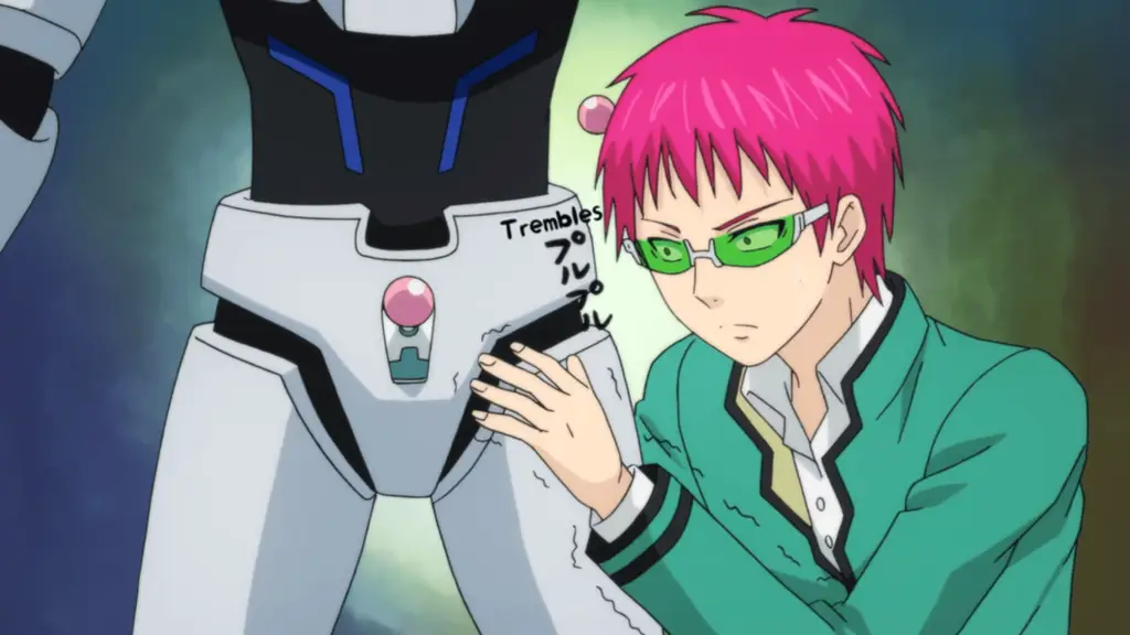 Adegan menarik dari anime Saiki Kusuo