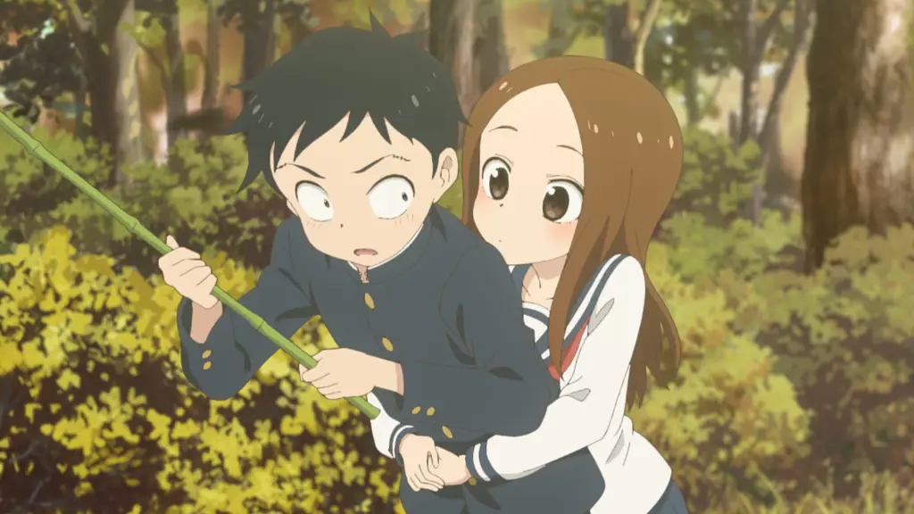 Gambar cuplikan anime Takagi-san