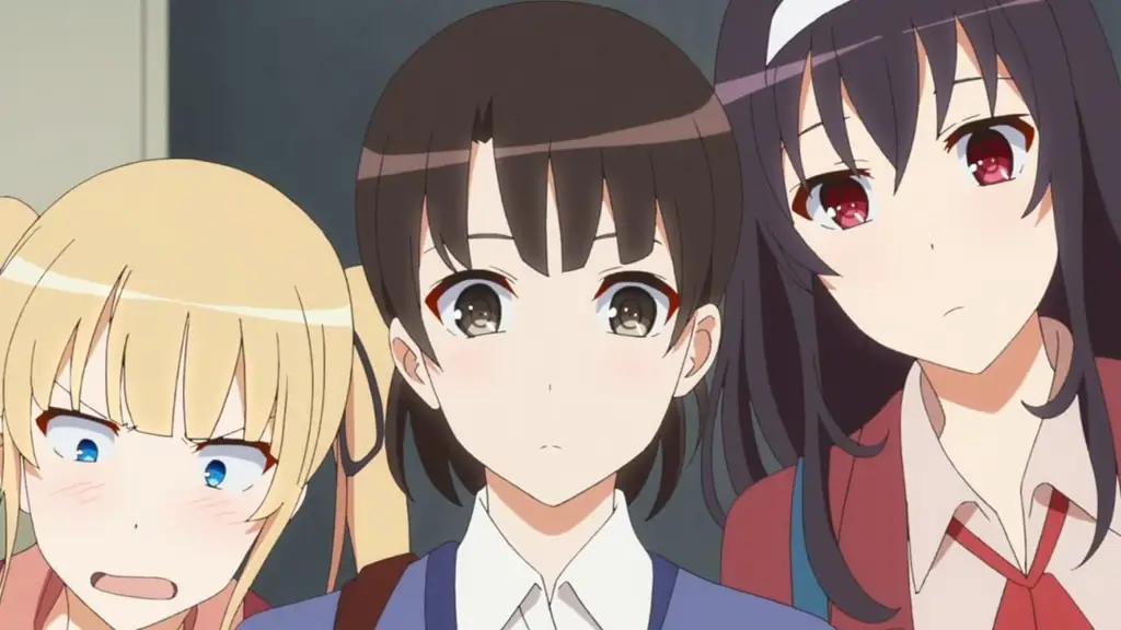 Gambar adegan-adegan menarik dari anime Saekano