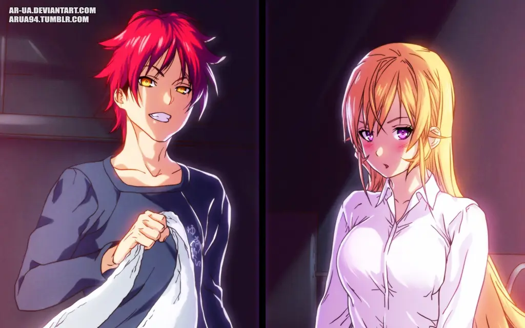 Adegan anime Food Wars! Shokugeki no Soma