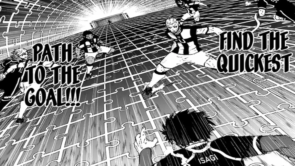 Sorotan dari chapter 226 Blue Lock