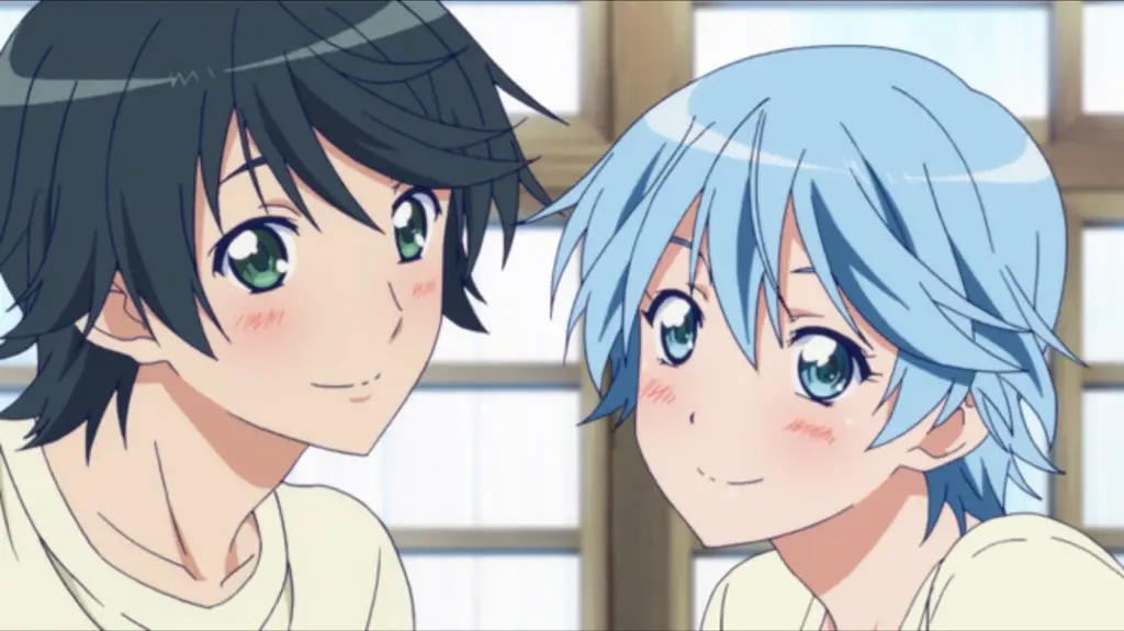 Momen-momen menarik di episode pertama Adegan anime Fuuka yang menarik