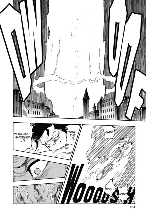 Panel manga Bleach chapter 662 yang menegangkan