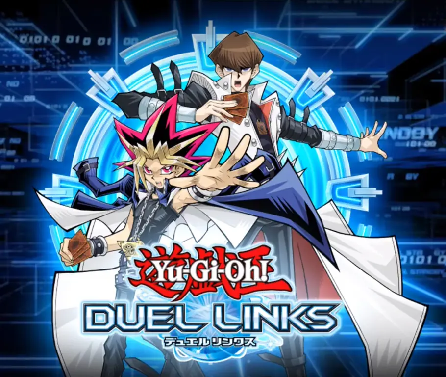 Gambar adegan duel di Yugioh