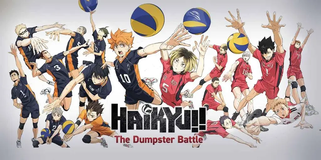 Gambar Pertandingan Haikyuu!! Tempat Sampah