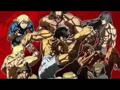 Adegan pertarungan menegangkan di Kengan Ashura.