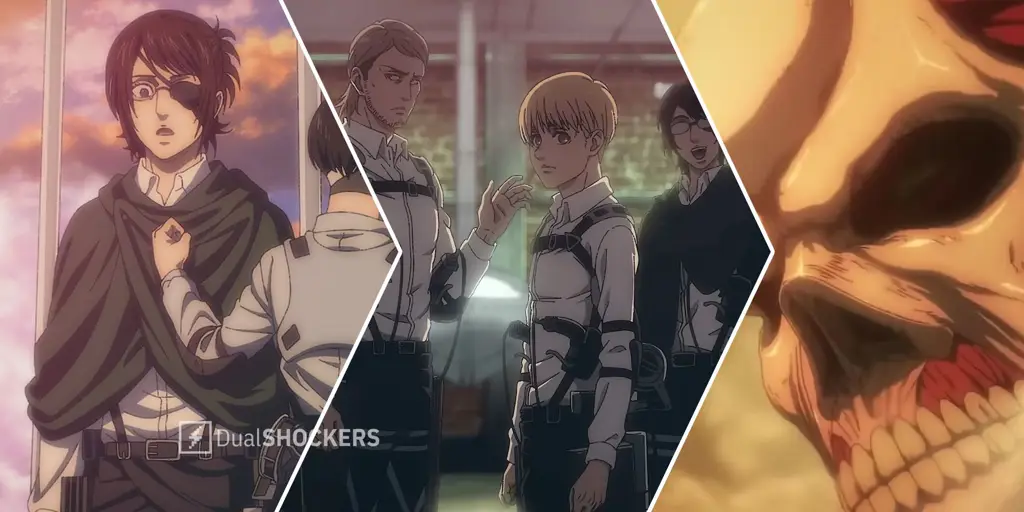 Gambar cuplikan adegan menegangkan dari Attack on Titan Season 4 Episode 14