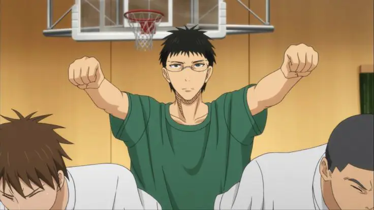 Gambar dari musim pertama Kuroko's Basketball